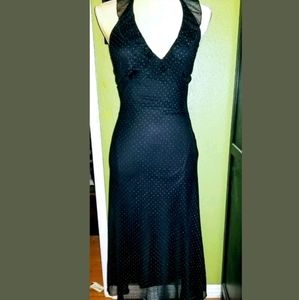 Betsey Johnson VINTAGE RARE polka dot halter dress